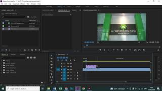 Video Tutorial menambahkan title di Adobe Premiere