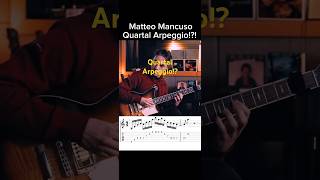 Matteo Mancuso Quartal Arpeggio Tabs from the Rick Beato Interview #matteomancuso #shredguitar