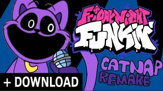 FNF - Catnap Remake sprites + Download | Louis Shadow 2000