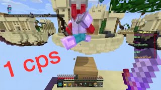 Skywars with 1 CPS | Cubecraft Bedrock Edition