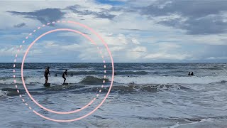 surfing di pantai kuta - belajar surfing di bali - Ombak terbesar di bali #surfing #pantai #bali