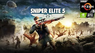 Sniper Elite 5 ( 1080p, 1440p, 4K ) Benchmark, Ryzen 5 5500 - RTX 4070 12gb