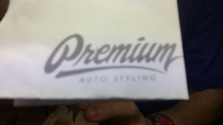 Premium Auto Styling logo cut out Sterling Silver