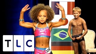 8 Year Old Competes In Bodybuilding Contest | Baby Bodybuilders