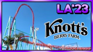 Knott's Berry Farm VLOG | LA'23 Day 6