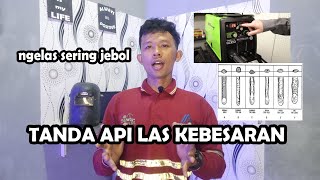 Cara Mengatur Api Las Listrik | Anti Bolong | Pemula