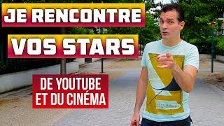 LES STARS DE YOUTUBE, D'HOLLYWOOD, DE HONG-KONG (Jackie Chan, Norman, Cyprien, Morgan Freeman)