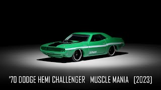 Hot Wheels '70 Dodge Hemi Challenger Muscle Mania [2023]