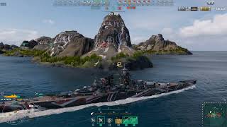 ЛИНКОР PATRIE ⚓ WORLD OF WARSHIPS 270к  BATTLESHIP PATRIE 2023.10.10 - 17.05.40.34