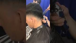 Học hớt tóc trong 4 ngày đã hớt được  #shotrs #barbershop