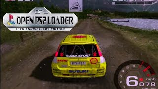 WRC Evolved PS2 - OPL Gameplay