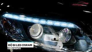 KIA SORENTO ĐỘ BỊ LED OSRAM TĂNG SÁNG |MƯỜI HÙNG AUTO