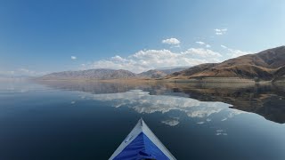 Silent waters in Kyrgyzstan  #токтогул #нарын #kyrgyzstannature #kyrgyzstantravel #travelshorts