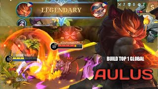 WTF DAMAGE!! NEW META CORE AULUS?🔥Aulus Best Build and Emblem Gameplay 2022| Aulus Mobile Legends