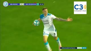 Relato Bocha Houriet Gol de Vegetti Belgrano 2 vs Ind Rivadavia 2 AUDIO MEJORADO