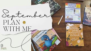 HOMESCHOOL PLAN WITH ME || SEPTEMBER 2024  || CREATING A HOMESCHOOL ROUTINE