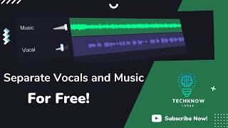 (Shorts) Separate Audio and Music like a pro for free! Check out the main video link!