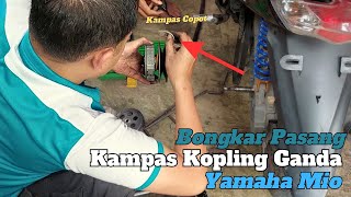 Cara Bongkar CVT yamaha Mio Soul atasi Kampas kopling Ganda mio Copot