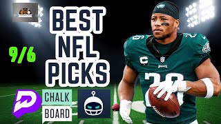 PRIZEPICKS SLEEPER NFL FRIDAY 9/6 BEST PLAYER PROPS FREE PICKS - Eagles Vs Packers