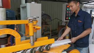 Stone multi-function different-type edge mill 6-head grinding machine