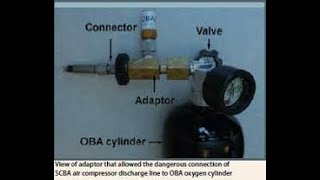 SCBA BOTTLE FILLING BY COMPRESSOR METHOD AND PRECAUTIONS