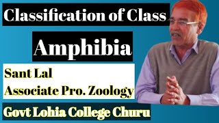 Amphibia Classification II Part-1