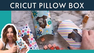 Cricut Pillow Box Tutorial - cute party favors