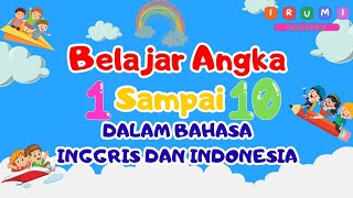 Belajar Berhitung Angka 1 - 10 Yang Mudah Untuk Anak TK Dan Paud