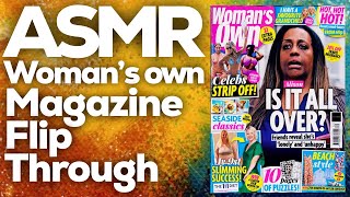 Quiet ASMR Read Through: Exploring Woman's own Magazine,  Whispering & Page Flip, StevenAntonyASMR