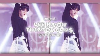 Lee Know (Stray Kids) LALALALA Facecam Twixtor Clips ! | youngluv ♡