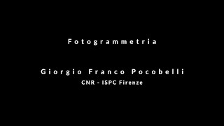 Giorgio  Franco Pocobelli  - Fotogrammetria