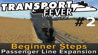 Transport Fever: "Beginner Steps" Passenger Line Expansion