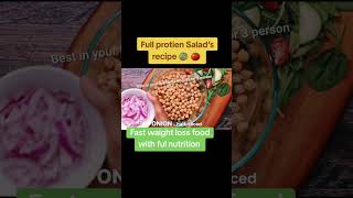 protien salad  for 3 to for person rapid waight reductions