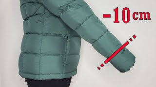 ✅👉How to shorten the sleeves of a lined jacket/garment repair tricks