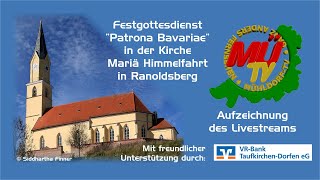 Zum Mitfeiern: Festgottesdienst "Patrona Bavariae"