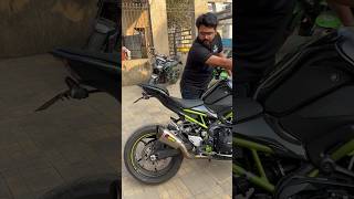 Z900 Akrapovic Exhaust Note 💥#bikelife #ninja #z900 #zx10r #kawasaki #loudexhaust #superbike#shorts