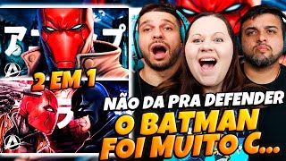 2 EM 1 DO CAPUZ VERMELHO | ANIRAP O Robin é Passado + Batman e Capuz Vermelho | FAMILY REACTS