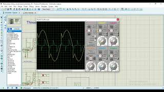 Three phase AC voltage controller circuit using TCA785