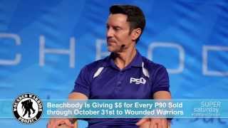 Tony Horton NEW P90 Workout Wounded Warrior Campaign