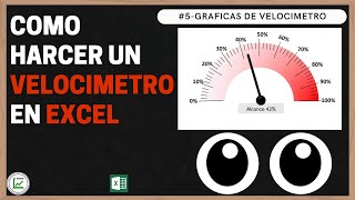 Los 5 mejores gráficos de Excel (#5 grafico de velocímetro en Excel)✅✅