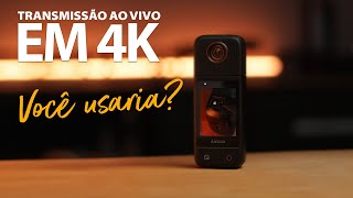 Câmera 4K  PARA TRANSMISSÃO ao VIVO SEM FIOS | Aicoco 4k onAIR