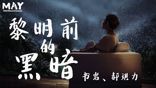 书岩 郝琪力 黎明前的黑暗 ( 抖音热歌 抖音 tiktok  男女合唱版  ) 【 风带不走落寞 带不走过错 剩下了执着 】 动态歌词lyrics