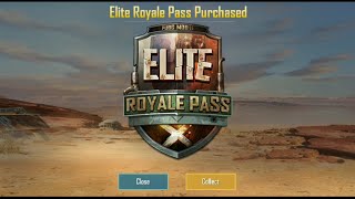 [ PUBG MOBILE ] I PURCHASED ELITE ROYAL PASS AND VIEW SOME REWARDS