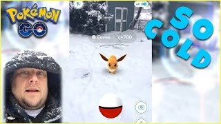 POKEMON GO Catching NEW Pokemon in the SNOW