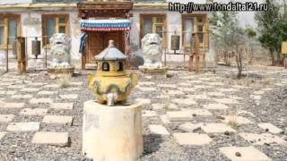 A Mongolian Woman -- built the Marching Maitreya temple complex with her own hands