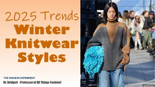 2025 Winter Forecast: Knitwear Style Trends