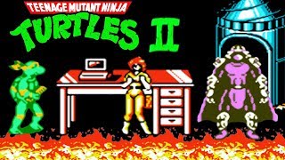 Teenage Mutant Ninja Turtles 2 (Черепашки Ниндзя 2) прохождение (NES, Famicom, Dendy)