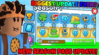 👑 INSANE SEASON PASS UPDATE IS SUPER OVERPOWERED AND HELPFUL IN ROBLOX CHEST SIMULATOR!!