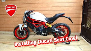 Installing Ducati Seat Cowl