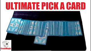 The Ultimate Pick A Card - Card Trick Performance and Tutorial